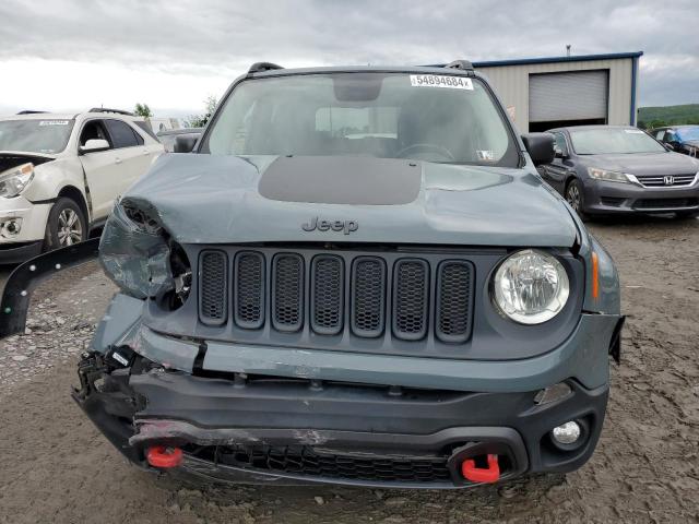 ZACCJBCT3GPD00177 - 2016 JEEP RENEGADE TRAILHAWK BLUE photo 5