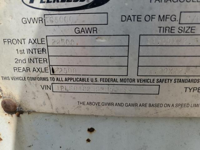 1PLE048255PH54094 - 2005 UTILITY TRAILER SILVER photo 10