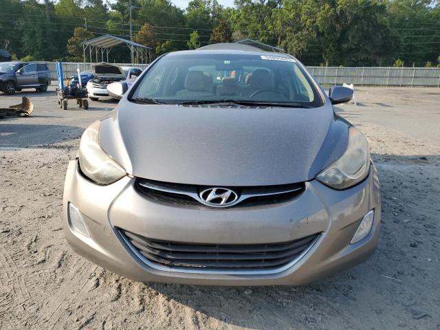 5NPDH4AE2DH266303 - 2013 HYUNDAI ELANTRA GLS GRAY photo 5