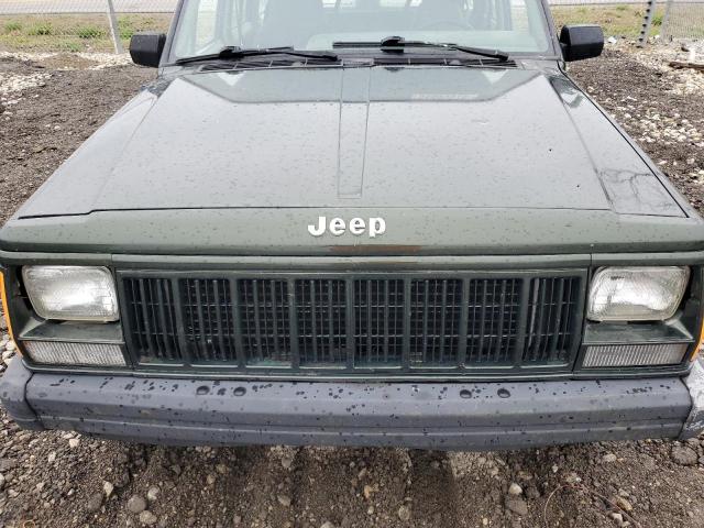 1J4FJ68S7TL215002 - 1996 JEEP CHEROKEE SPORT GREEN photo 11