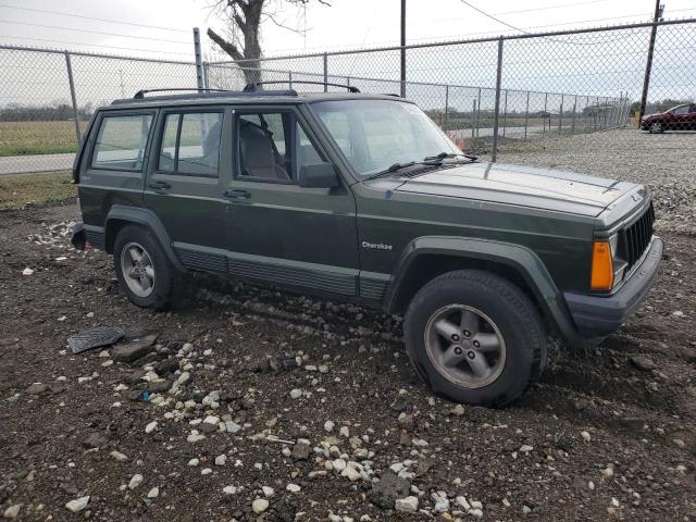 1J4FJ68S7TL215002 - 1996 JEEP CHEROKEE SPORT GREEN photo 4