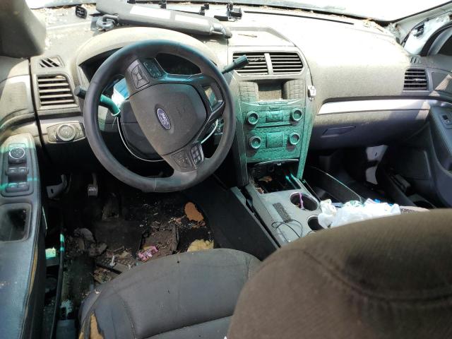 1FM5K8AR5JGA05310 - 2018 FORD EXPLORER POLICE INTERCEPTOR WHITE photo 8