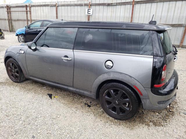 WMWMM3C50ATZ33277 - 2010 MINI COOPER S CLUBMAN GRAY photo 2