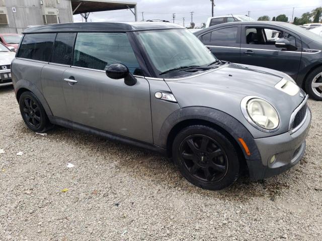 WMWMM3C50ATZ33277 - 2010 MINI COOPER S CLUBMAN GRAY photo 4