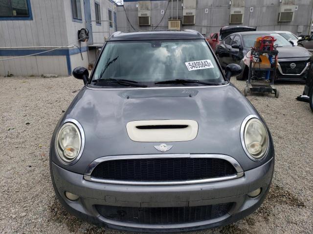 WMWMM3C50ATZ33277 - 2010 MINI COOPER S CLUBMAN GRAY photo 5