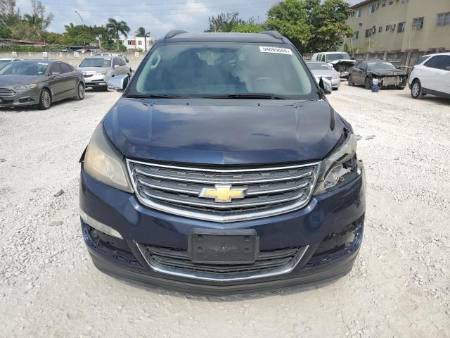 1GNKRGKD1FJ281937 - 2015 CHEVROLET TRAVERSE LT BLUE photo 5