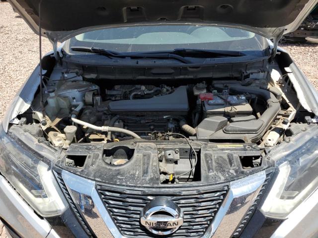 KNMAT2MT4HP527554 - 2017 NISSAN ROGUE S SILVER photo 11