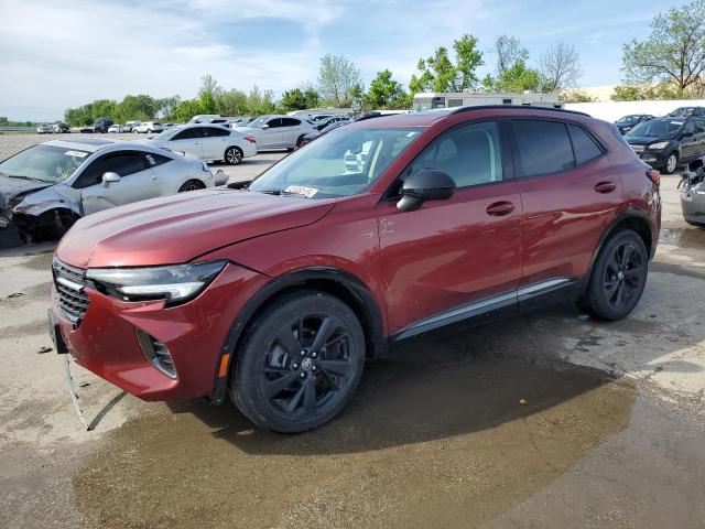 LRBFZPR4XPD213313 - 2023 BUICK ENVISION ESSENCE Kırmızı fotoğraf 1