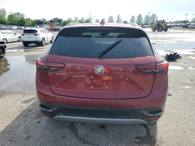 LRBFZPR4XPD213313 - 2023 BUICK ENVISION ESSENCE Kırmızı fotoğraf 6