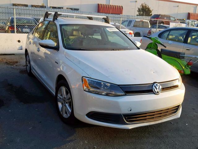 3VW637AJ4DM296349 - 2013 VOLKSWAGEN JETTA HYBRID  photo 1