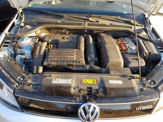 3VW637AJ4DM296349 - 2013 VOLKSWAGEN JETTA HYBRID  photo 7