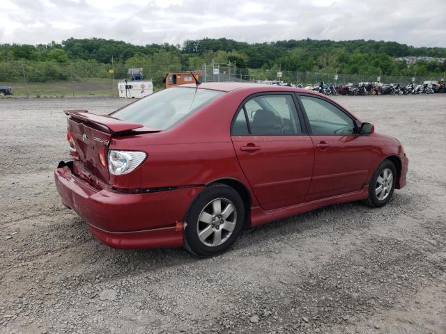 2T1BR30E48C936944 - 2008 TOYOTA COROLLA CE RED photo 3