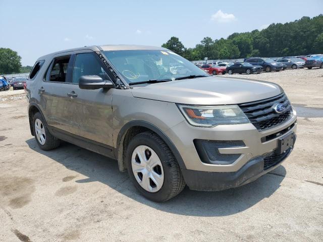 1FM5K8AR3GGC08494 - 2016 FORD EXPLORER POLICE INTERCEPTOR BEIGE photo 4
