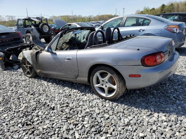 JM1NB353630307018 - 2003 MAZDA MX-5 MIATA BASE GRAY photo 2