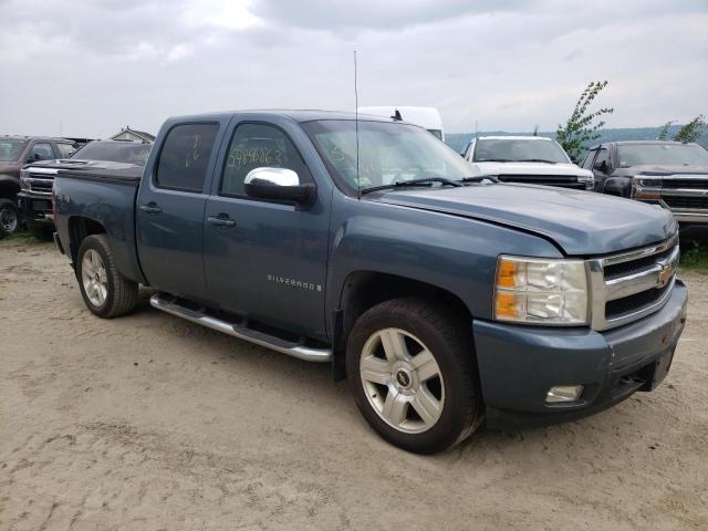 2GCEK13MX71500766 - 2007 CHEVROLET SILVERADO K1500 CREW CAB BLUE photo 4