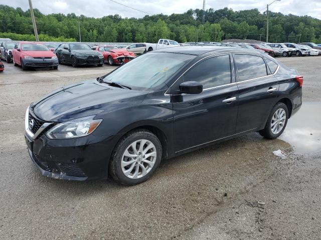3N1AB7AP0KY225565 - 2019 NISSAN SENTRA S BLACK photo 1