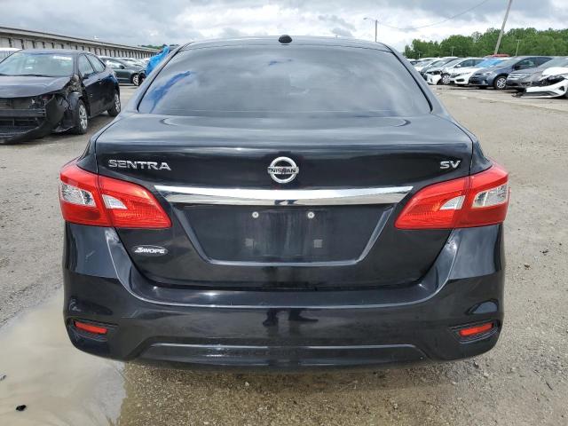 3N1AB7AP0KY225565 - 2019 NISSAN SENTRA S BLACK photo 6