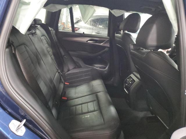 5UXTY9C09M9D87284 - 2021 BMW X3 XDRIVEM40I BLUE photo 10