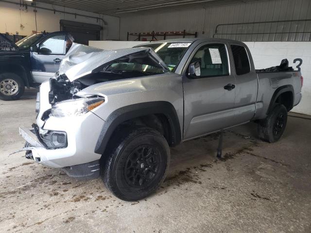 3TYSZ5AN4NT080966 - 2022 TOYOTA TACOMA ACCESS CAB ვერცხლისფერი ფოტო 1
