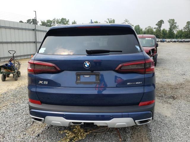 5UXCR4C07P9R40242 - 2023 BMW X5 SDRIVE 40I BLUE photo 6