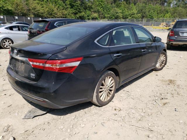 4T1BD1EB0EU021536 - 2014 TOYOTA AVALON HYBRID BLACK photo 3