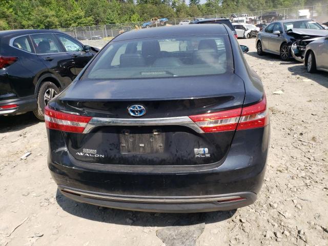 4T1BD1EB0EU021536 - 2014 TOYOTA AVALON HYBRID BLACK photo 6