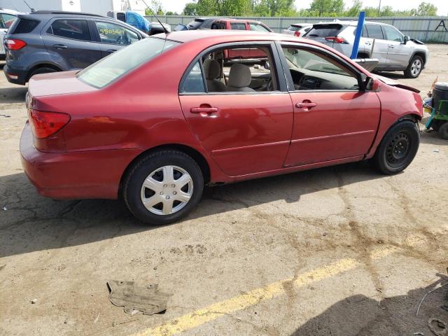 1NXBR32E17Z923868 - 2007 TOYOTA COROLLA CE RED photo 3