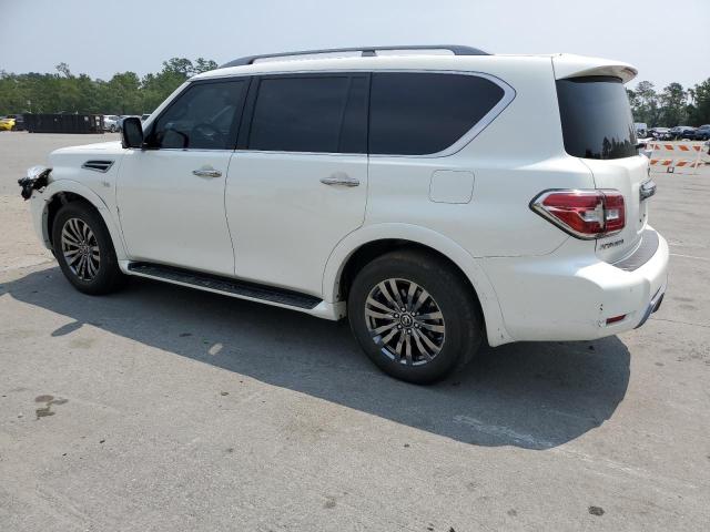 JN8AY2NF2K9352408 - 2019 NISSAN ARMADA PLATINUM WHITE photo 2