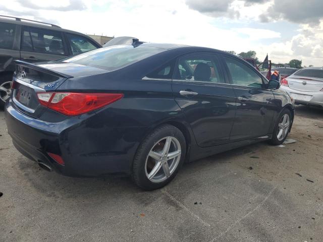 5NPEC4AB8EH839232 - 2014 HYUNDAI SONATA SE BLUE photo 3