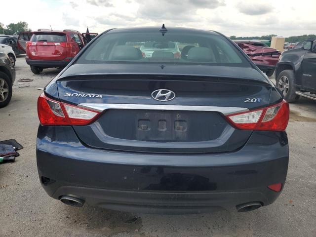 5NPEC4AB8EH839232 - 2014 HYUNDAI SONATA SE BLUE photo 6