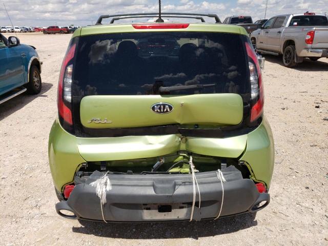 KNDJP3A51F7785320 - 2015 KIA SOUL + GREEN photo 6