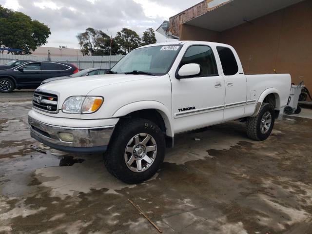 5TBBT4812YS048010 - 2000 TOYOTA TUNDRA ACCESS CAB LIMITED WHITE photo 1