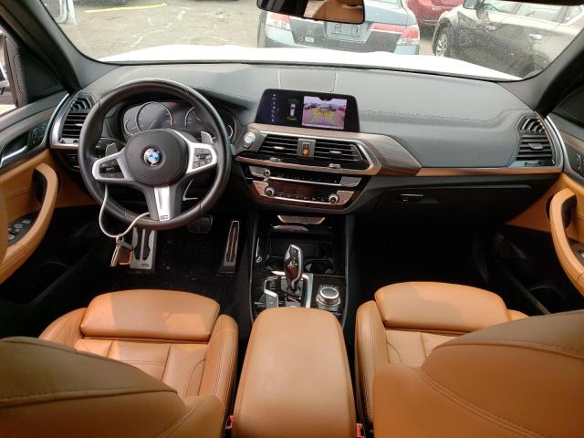 5UXTY5C02M9F86105 - 2021 BMW X3 XDRIVE30I WHITE photo 8