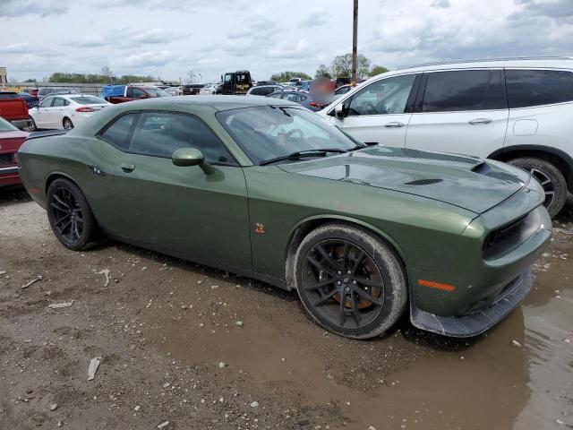 2C3CDZFJ4MH631653 - 2021 DODGE CHALLENGER R/T SCAT PACK GREEN photo 4