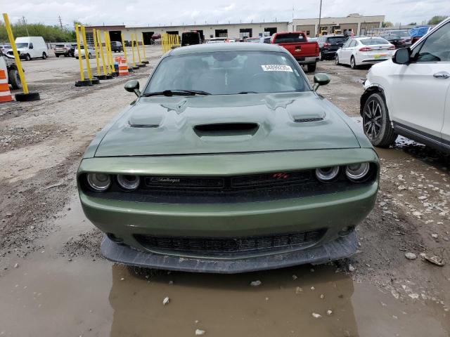 2C3CDZFJ4MH631653 - 2021 DODGE CHALLENGER R/T SCAT PACK GREEN photo 5