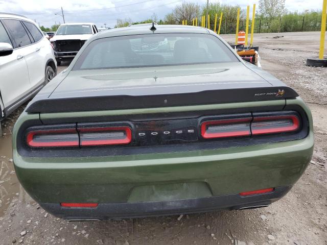 2C3CDZFJ4MH631653 - 2021 DODGE CHALLENGER R/T SCAT PACK GREEN photo 6