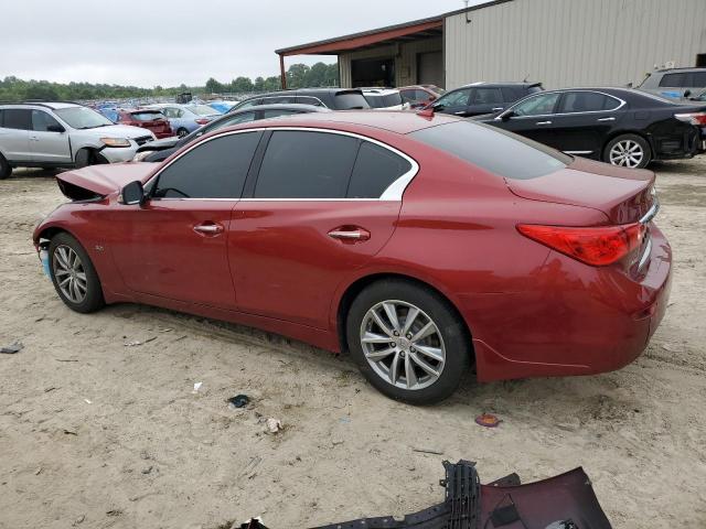 JN1EV7AR5GM342465 - 2016 INFINITI Q50 PREMIUM MAROON photo 2