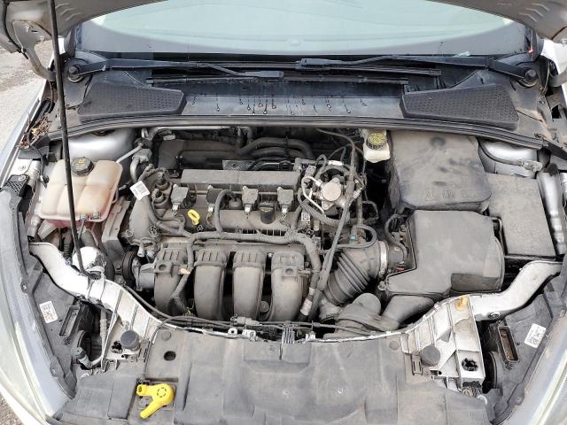 1FADP3H26HL248404 - 2017 FORD FOCUS SEL SILVER photo 11