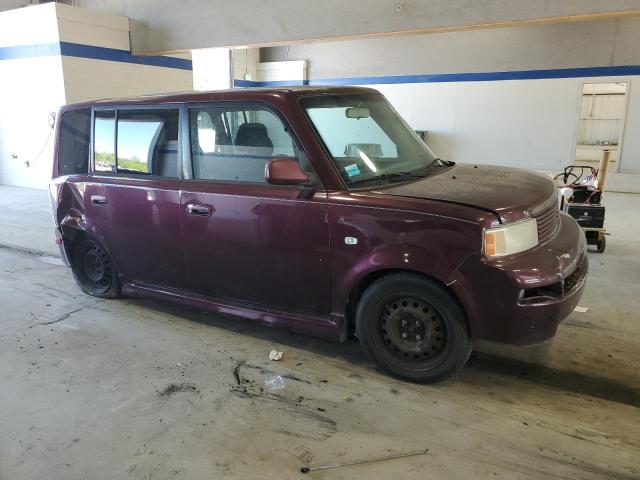 JTLKT324150205372 - 2005 TOYOTA SCION XB MAROON photo 4