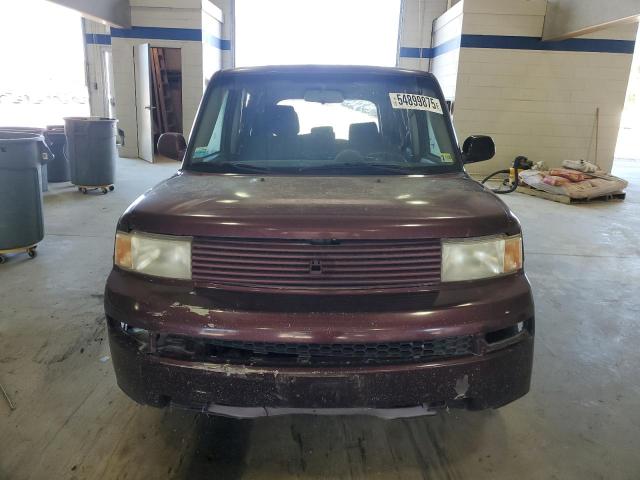 JTLKT324150205372 - 2005 TOYOTA SCION XB MAROON photo 5