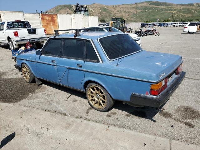 YV1AX8849F1094513 - 1985 VOLVO 244 DL BLUE photo 2