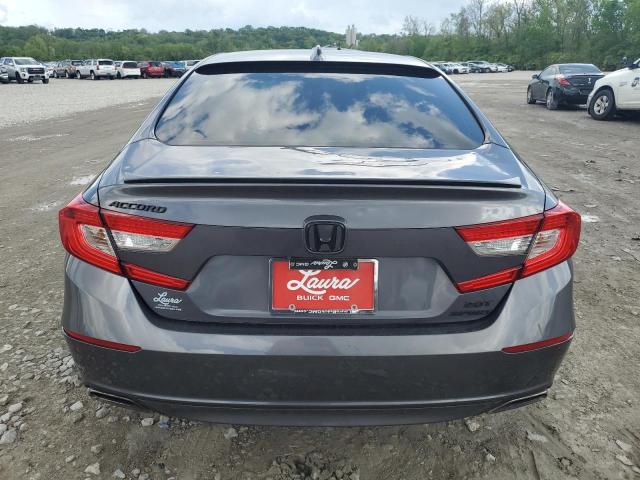 1HGCV2F39JA027836 - 2018 HONDA ACCORD SPORT Grau Foto 6