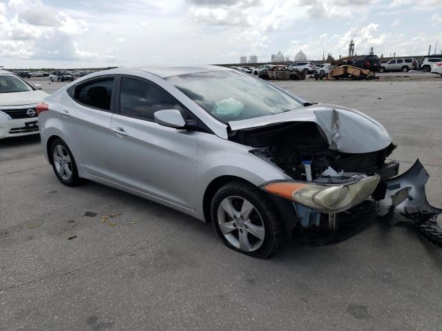 KMHDH4AE1BU142019 - 2011 HYUNDAI ELANTRA GLS SILVER photo 4