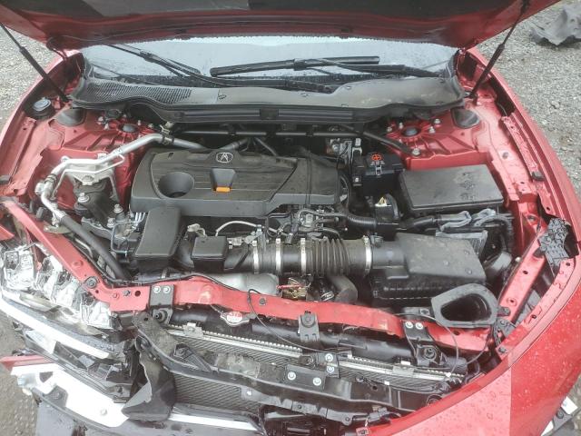 19UUB5F6XMA014719 - 2021 ACURA TLX ADVANCE RED photo 11