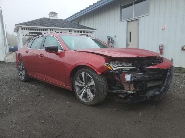 19UUB5F6XMA014719 - 2021 ACURA TLX ADVANCE RED photo 4