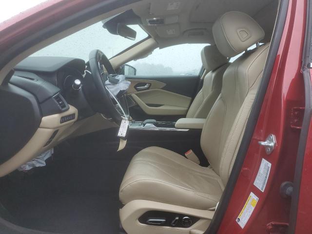 19UUB5F6XMA014719 - 2021 ACURA TLX ADVANCE RED photo 7