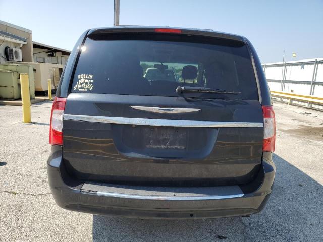 2C4RC1CG2DR616047 - 2013 CHRYSLER TOWN & COU TOURING L BLACK photo 6
