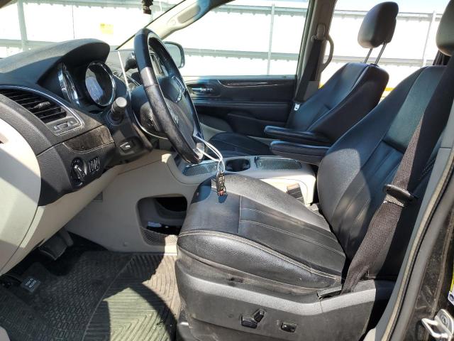 2C4RC1CG2DR616047 - 2013 CHRYSLER TOWN & COU TOURING L BLACK photo 7