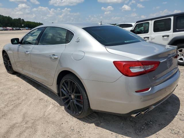 ZAM56RRAXE1078612 - 2014 MASERATI QUATTROPOR S SILVER photo 2