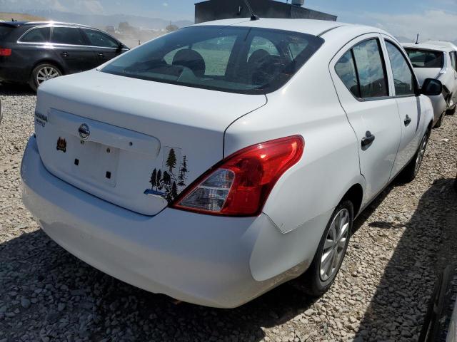 3N1CN7APXCL927679 - 2012 NISSAN VERSA S WHITE photo 3